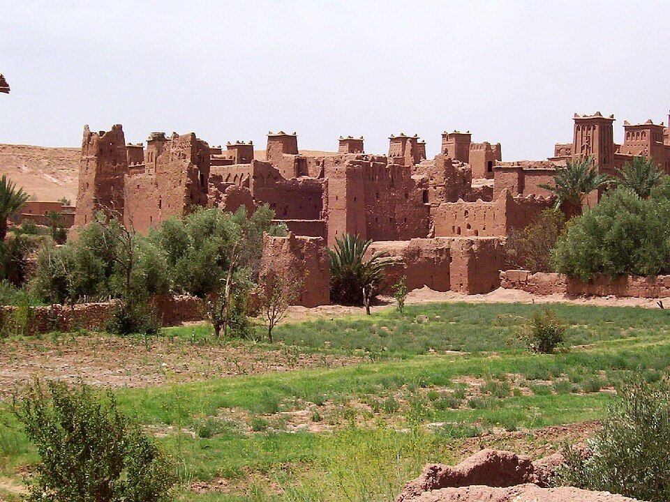 Traditional earthen architecture of Ait Ben Haddou