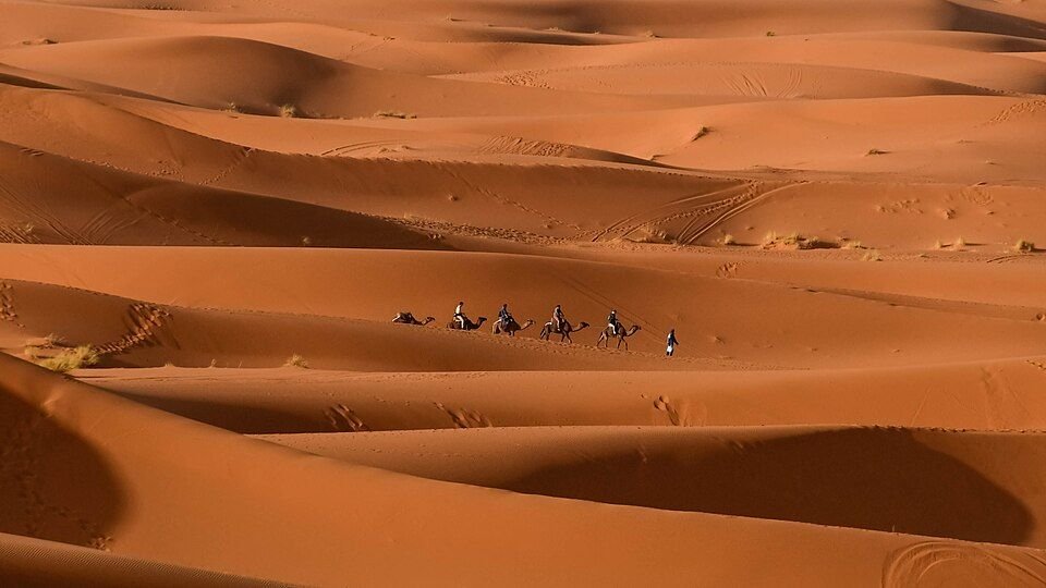 Excursión de un día de Errachidia a Merzouga Sahara — Foto del tour